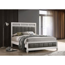  Coaster Furniture Barzini 205891Q Wood Queen Panel Bed - White IMAGE 7