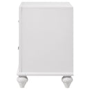  Coaster Furniture Barzini 205892 2-Drawer Nightstand - White IMAGE 4