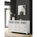  Coaster Furniture Barzini 205893 7-Drawer Dresser - White IMAGE 7