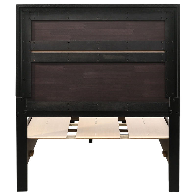  Coaster Furniture Miranda 206361T 51-inch Wood Twin Storage Panel Bed - Black IMAGE 7