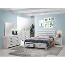  Coaster Furniture Brantford 207053 6-Drawer Dresser - Coastal White IMAGE 10