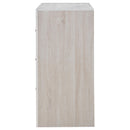  Coaster Furniture Brantford 207053 6-Drawer Dresser - Coastal White IMAGE 4