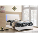  Coaster Furniture Felicity 203500F Wood Full LED Panel Bed - White High Gloss IMAGE 11