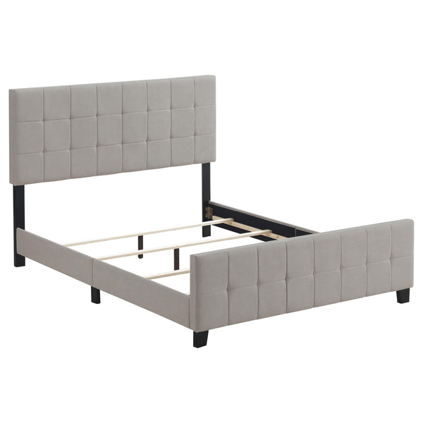  Coaster Furniture Fairfield 305952Q Upholstered Queen Panel Bed - Beige IMAGE 1