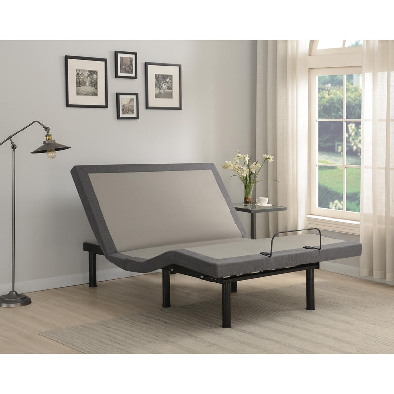  Coaster Furniture Negan 350132KE Eastern King Adjustable Bed Base - Grey and Black IMAGE 13