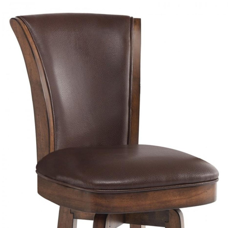 Armen Living Raleigh Pub Height Stool LCRABASIKACH30 IMAGE 4