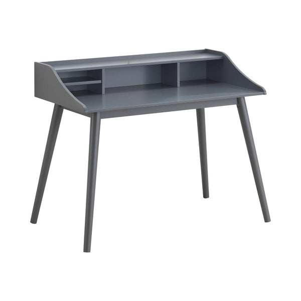  Coaster Furniture Percy 804497 45-inch 4-compartment Writing Desk - Grey IMAGE 1
