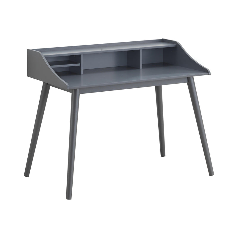  Coaster Furniture Percy 804497 45-inch 4-compartment Writing Desk - Grey IMAGE 1