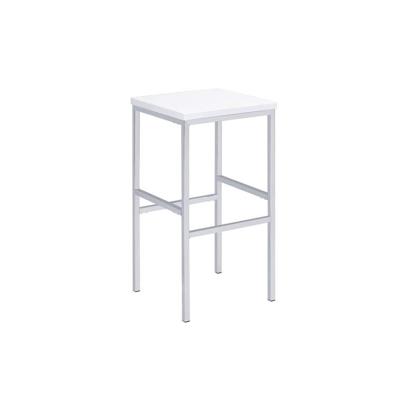  Coaster Furniture Natividad 182525 5-piece Pub Height Bar Table Set - White High Gloss IMAGE 5