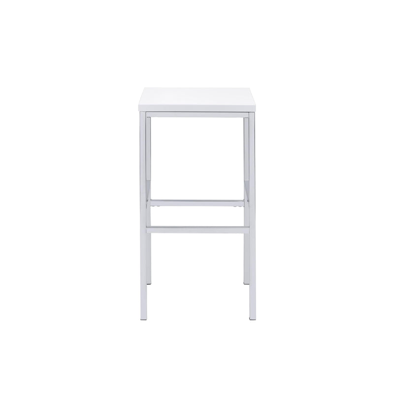  Coaster Furniture Natividad 182525 5-piece Pub Height Bar Table Set - White High Gloss IMAGE 6