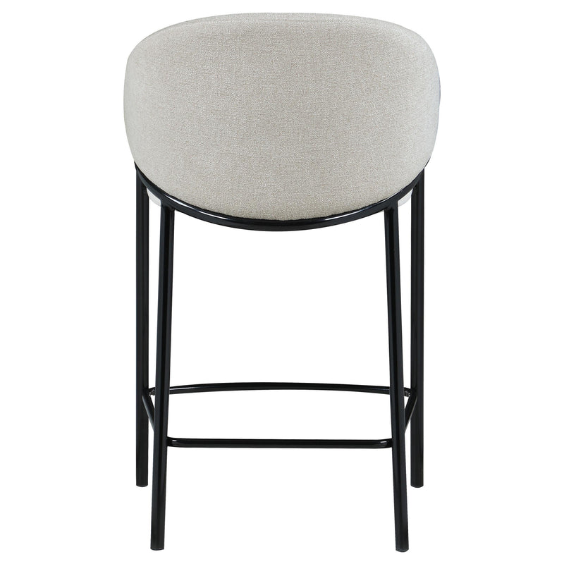  Coaster Furniture Chadwick 183436 Fabric Upholstered Counter Chair - Beige IMAGE 6