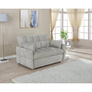  Coaster Furniture Cotswold 508307 Upholstered Convertible Sleeper Sofa Bed - Light Grey IMAGE 4