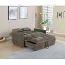  Coaster Furniture Cotswold 508308 Upholstered Convertible Sleeper Sofa Bed - Dark Grey IMAGE 6