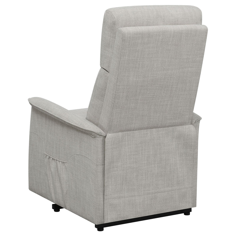  Coaster Furniture Herrera 609407P Upholstered Power Lift Massage Chair - Beige IMAGE 7