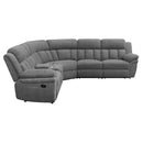  Coaster Furniture Bahrain 609540 6 pc Reclining Sectional IMAGE 2