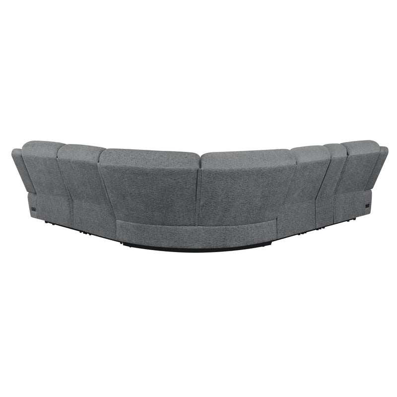  Coaster Furniture Bahrain 609540 6 pc Reclining Sectional IMAGE 3
