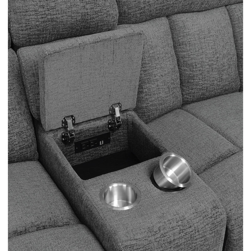  Coaster Furniture Bahrain 609540 6 pc Reclining Sectional IMAGE 5