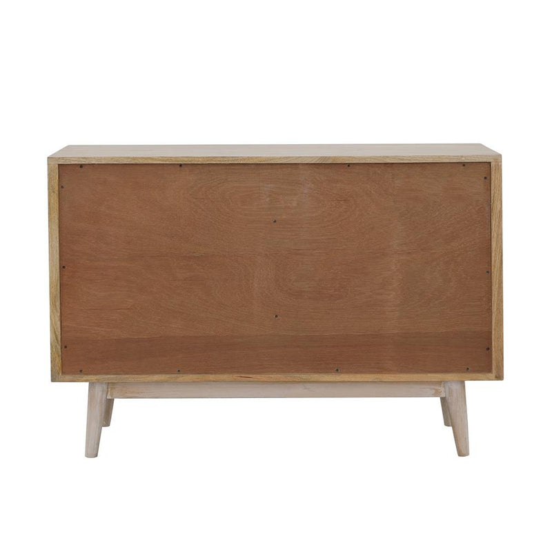  Coaster Furniture Ixora 953430 2-door Wood Accent Cabinet - White Washed and Black IMAGE 6