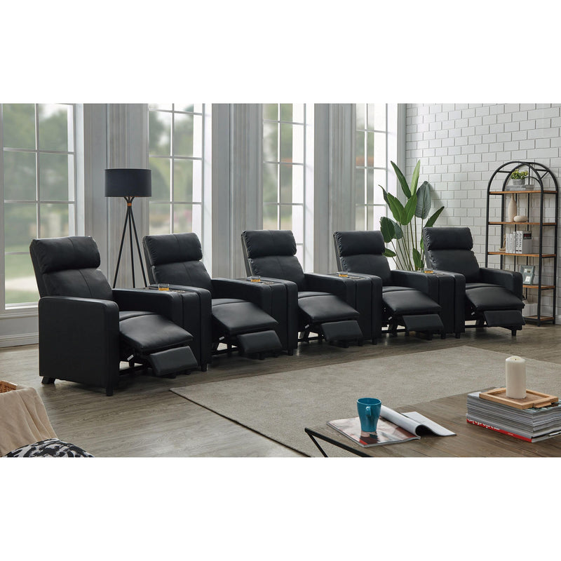  Coaster Furniture Toohey 600181-S5A 9 pc Home Theater Seating IMAGE 2
