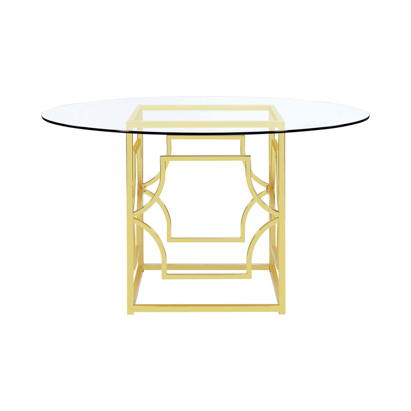  Coaster Furniture Starlight 192641 Dining Table IMAGE 2