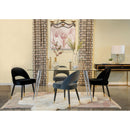  Coaster Furniture Gilman 190621CHR Rectangular 64-inch Glass Top Dining Table - Chrome IMAGE 5