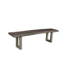 LH Imports Live Edge Bench TAJ016V IMAGE 1