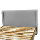 LH Imports Aura King Upholstered Platform Bed ARA001K IMAGE 6