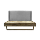 LH Imports Aura Queen Upholstered Platform Bed ARA001Q IMAGE 3