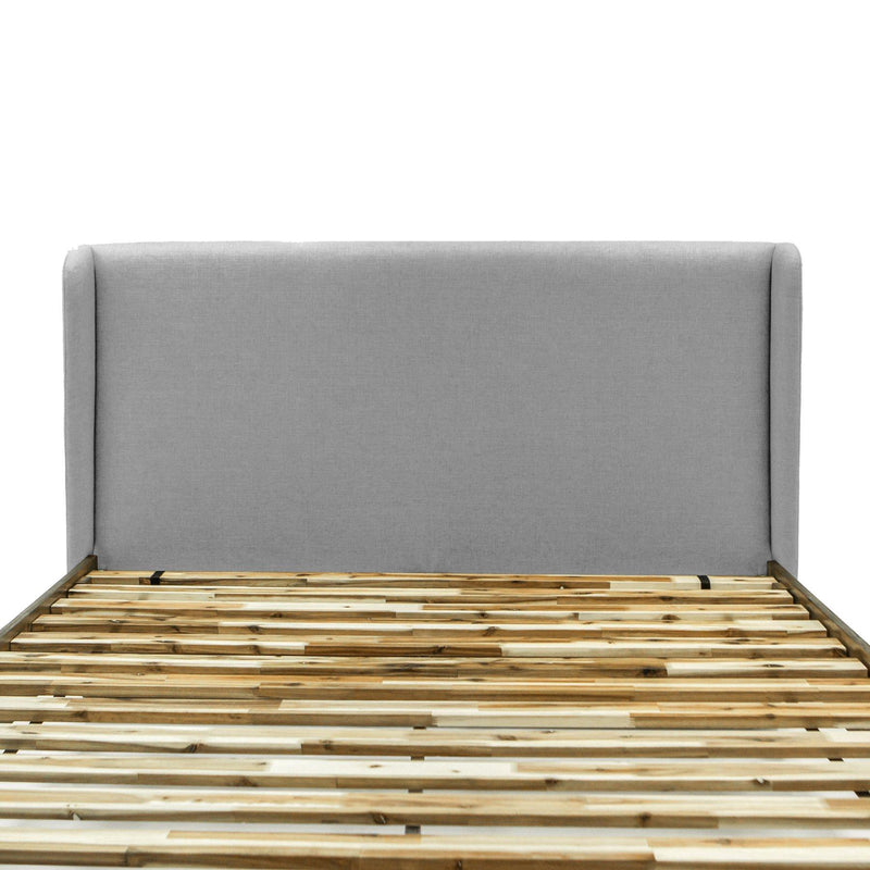 LH Imports Aura Queen Upholstered Platform Bed ARA001Q IMAGE 5