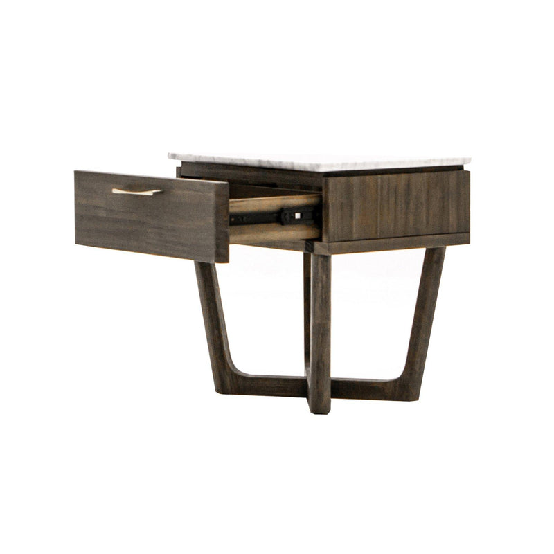 LH Imports Aura 1-Drawer Nightstand ARA002 IMAGE 5