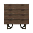 LH Imports Aura 4-Drawer Chest ARA004 IMAGE 1