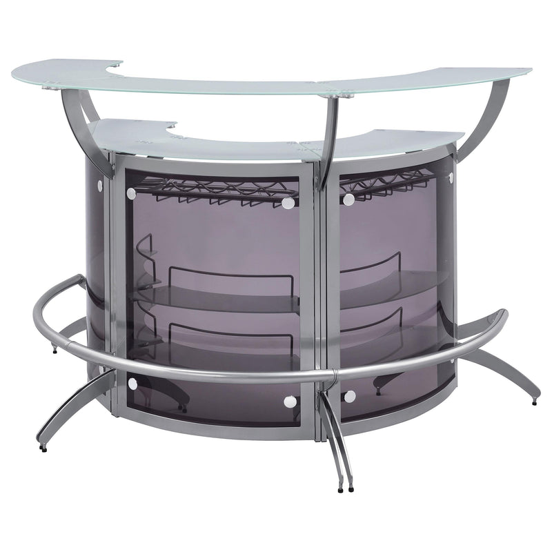  Coaster Furniture 100135-S3 3 pc Bar Unit IMAGE 3