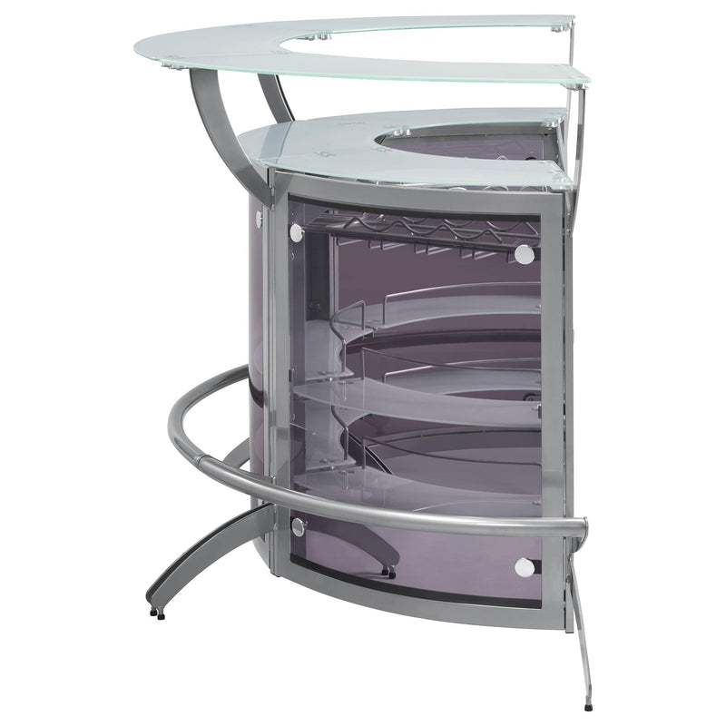  Coaster Furniture 100135-S3 3 pc Bar Unit IMAGE 4