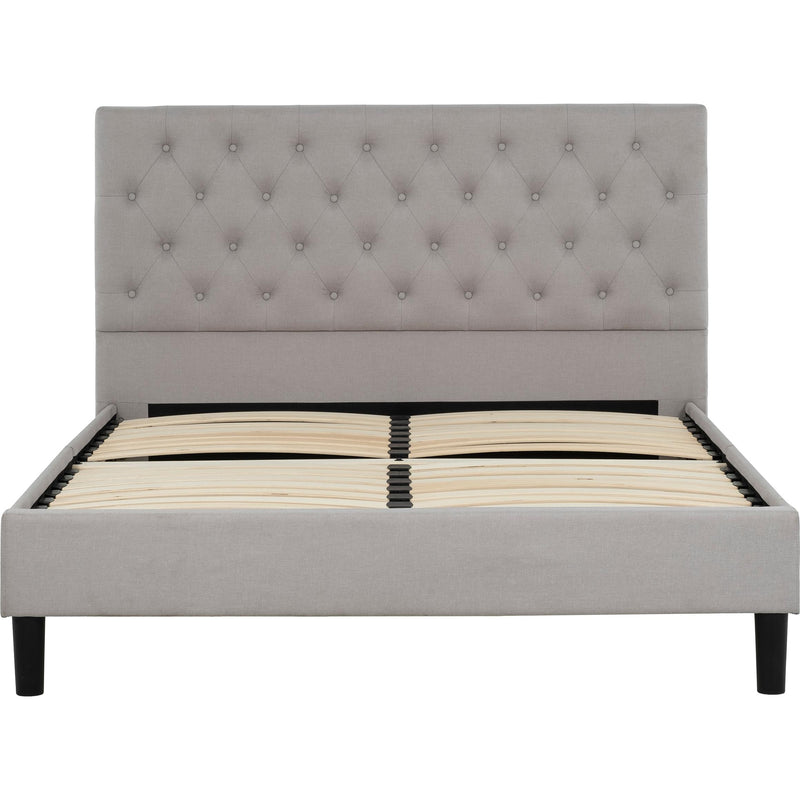 Primo International Beds Full B3711LIGR0XB4F Griffintown Canning Platform Bed (Full) IMAGE 2