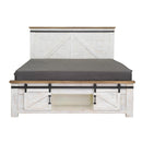 LH Imports Provence King Bed with Storage PVN001K IMAGE 2