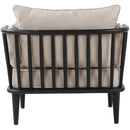 LH Imports Marina Stationary Fabric Accent Chair SNH-24 IMAGE 4