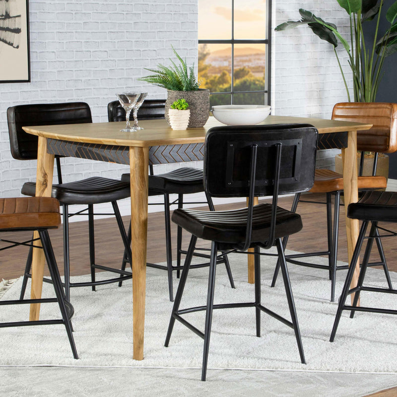  Coaster Furniture Partridge 110578 60-inch Counter Height Dining Table - Sheesham IMAGE 6