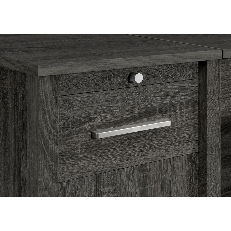  Coaster Furniture Dylan 801576 60-inch 4-Drawer Lift Top Office Desk - Weathered Grey IMAGE 13