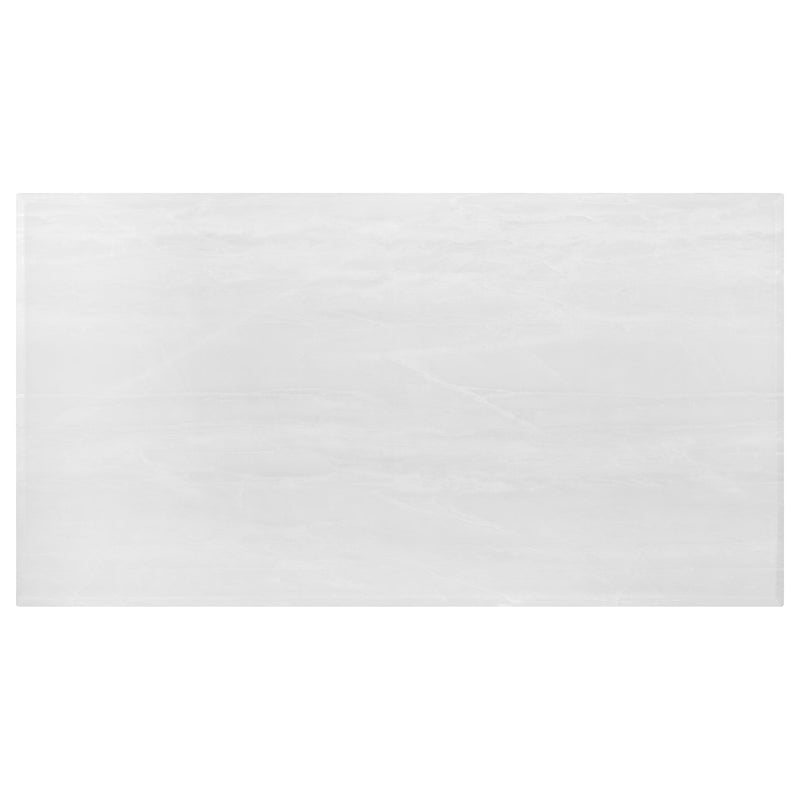  Coaster Furniture Kerwin 111101 Rectangular 71-inch Stone Top Dining Table - White IMAGE 6