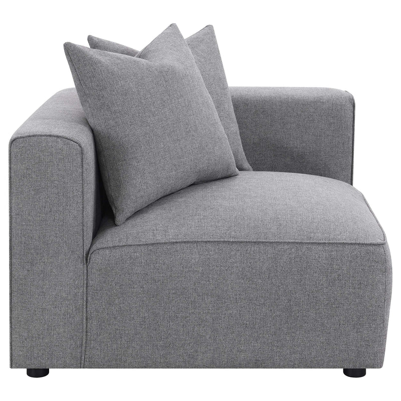  Coaster Furniture Jennifer 551594-SET 6 pc Tight Seat Modular Sectional - Grey IMAGE 10