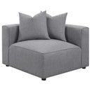 Coaster Furniture Jennifer 551594-SET 6 pc Tight Seat Modular Sectional - Grey IMAGE 11