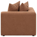  Coaster Furniture Jennifer 551591-SET 6 pc Tight Seat Modular Sectional - Terracotta IMAGE 12