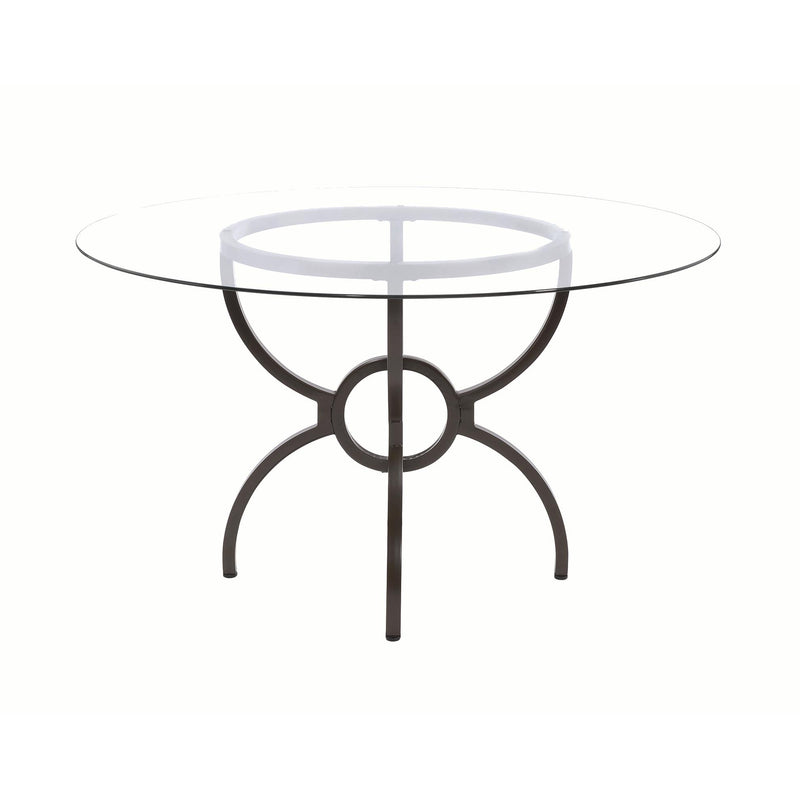  Coaster Furniture Aviano 108291 Dining Table IMAGE 3