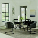  Coaster Furniture Aviano 108291 Dining Table IMAGE 6