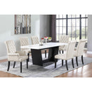  Coaster Furniture Alana 115182 Velvet Upholstered Dining Side Chair - Sand IMAGE 11