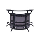  Coaster Furniture 182135-S3 Curved Bar Unit - Smoke/Black IMAGE 2
