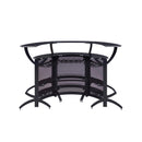  Coaster Furniture 182135-S3 Curved Bar Unit - Smoke/Black IMAGE 3