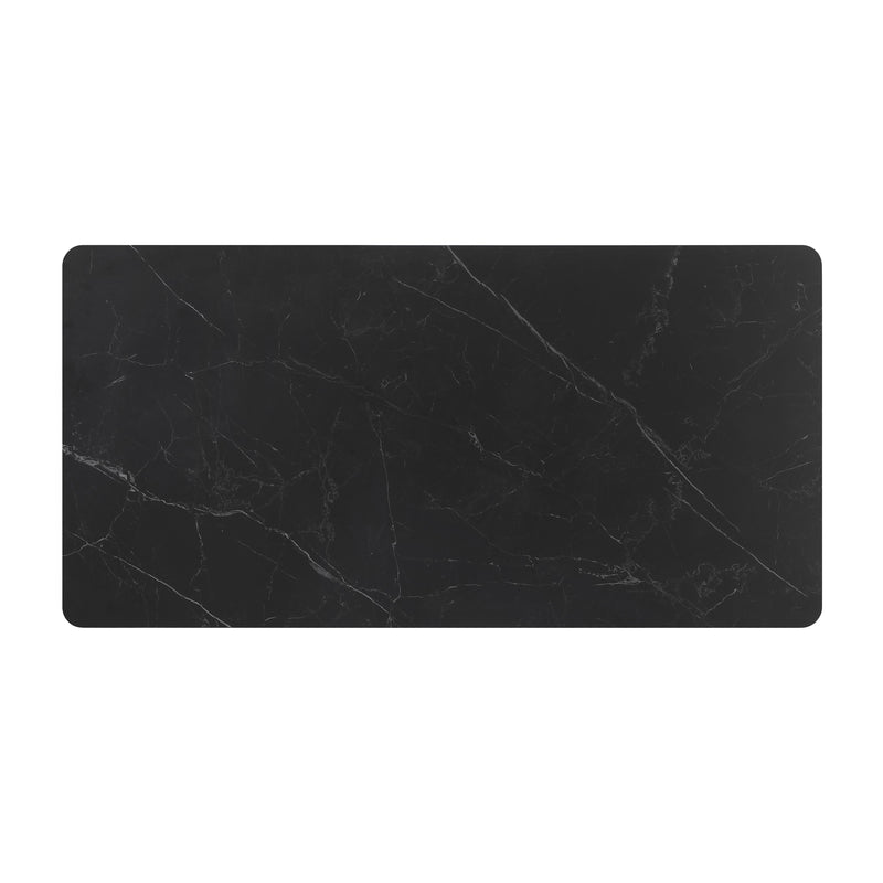  Coaster Furniture Smith 115231 Rectangular 71-inch Ceramic Top Dining Table - Black IMAGE 4