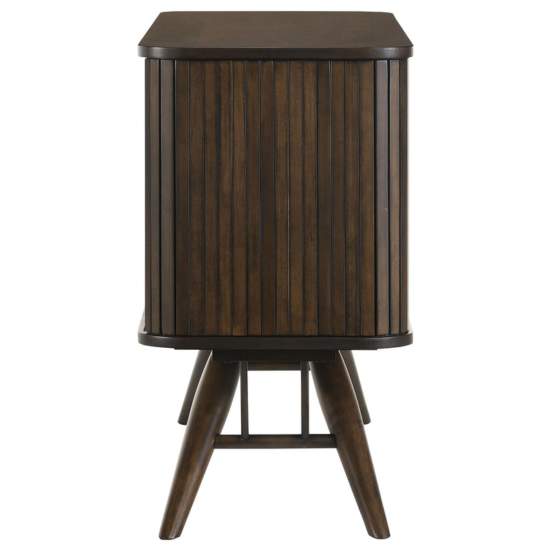  Coaster Furniture Wes 115275 2-door Sideboard Buffet Storage Cabinet - Dark Walnut IMAGE 5