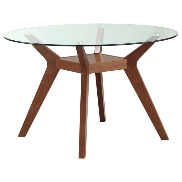  Coaster Furniture Paxton 122180BG Dining Table - Nutmeg IMAGE 1